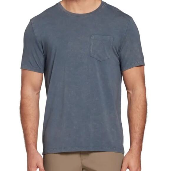 VRST Men's Darker Ardosia Slate Essential Pocket Tee Size M - Picture 1 of 5